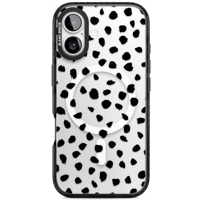 Black Dalmatian Polka Dot