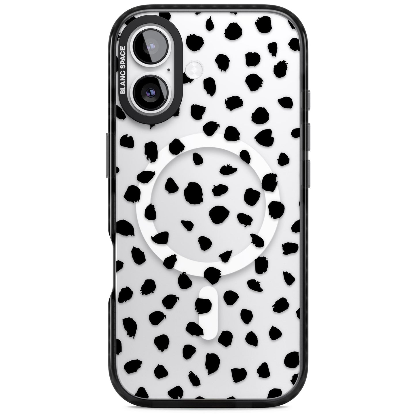 Black Dalmatian Polka Dot