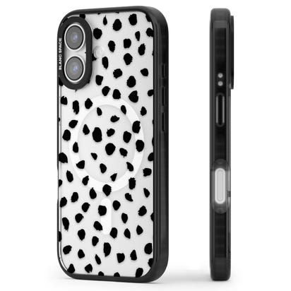 Black Dalmatian Polka Dot