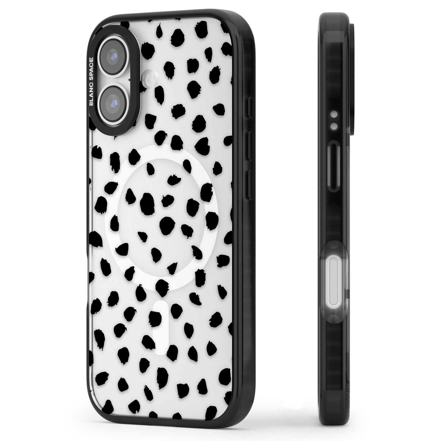 Black Dalmatian Polka Dot