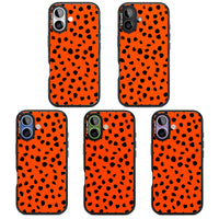 Fetter roter Punktdruck