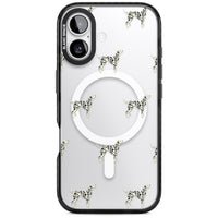 Motif de chien dalmatien