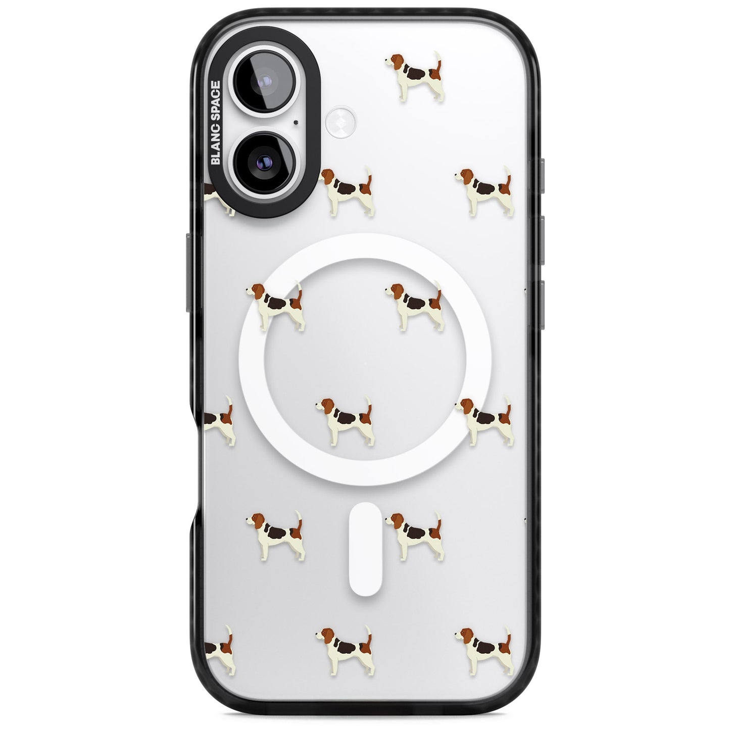 Motif de chien Beagle