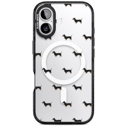 Dachshund Pattern Clear