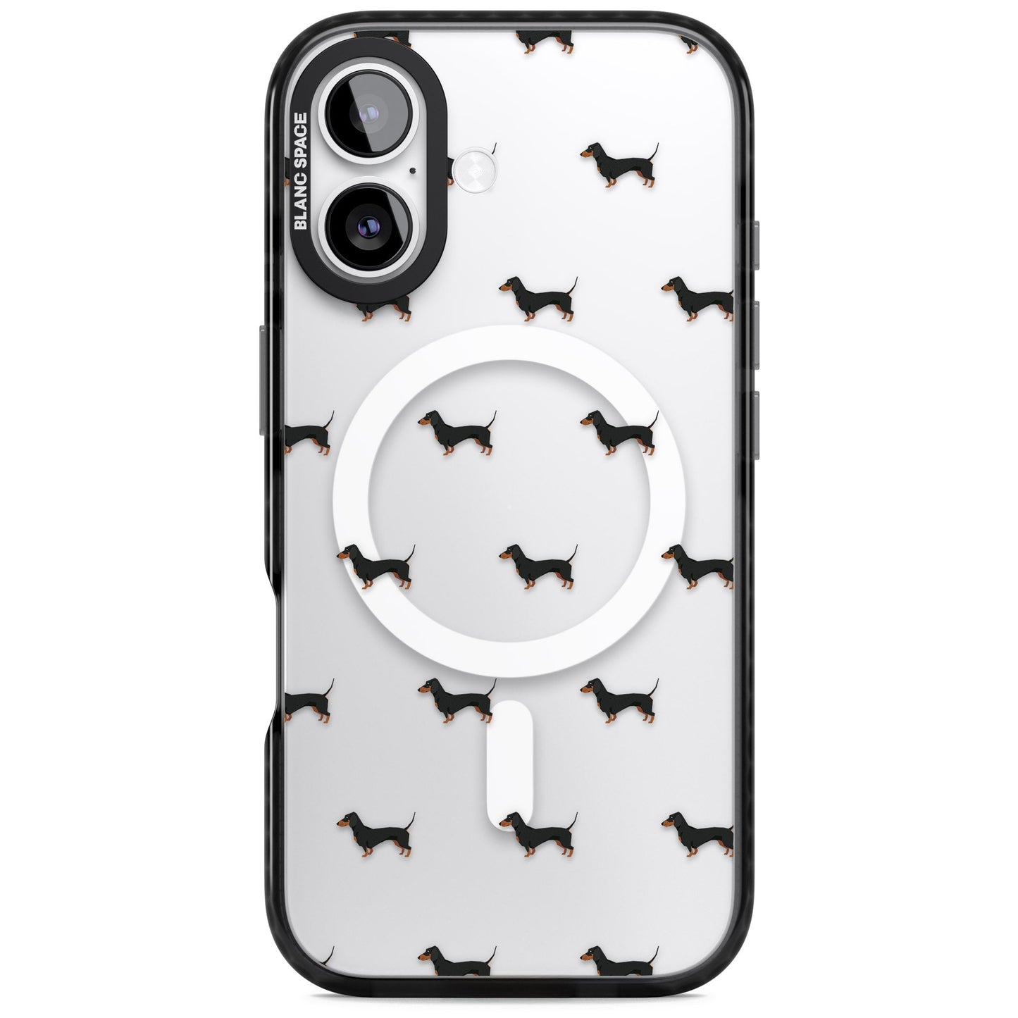 Dachshund Pattern Clear