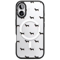 Dachshund Pattern Clear