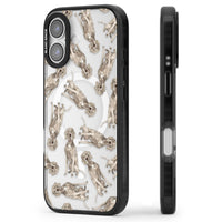 Weimaraner Watercolor Dog