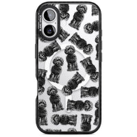 Black Cockapoo Watercolor