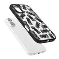 Black Cockapoo Watercolor