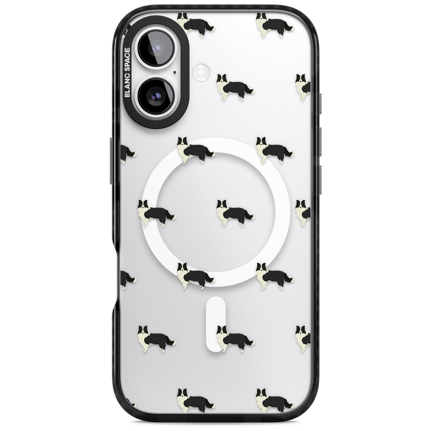 Border Collie Pattern Clear