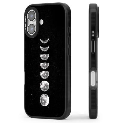 Light Watercolour Moons