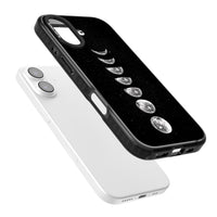 Light Watercolour Moons