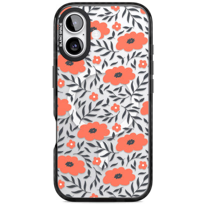 Red Poppy Floral
