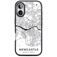 Stadtplan von Newcastle