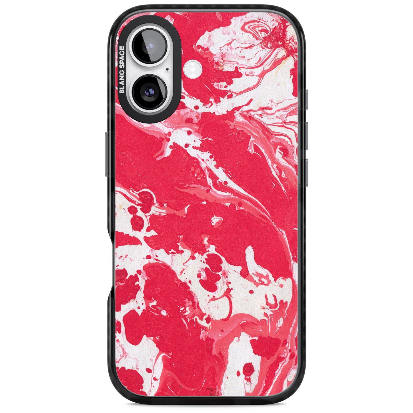 Red & White Marbled