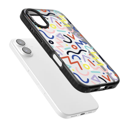 Motif rétro Memphis