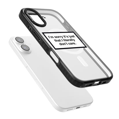 Literally Don'T Care