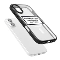 Literally Don'T Care