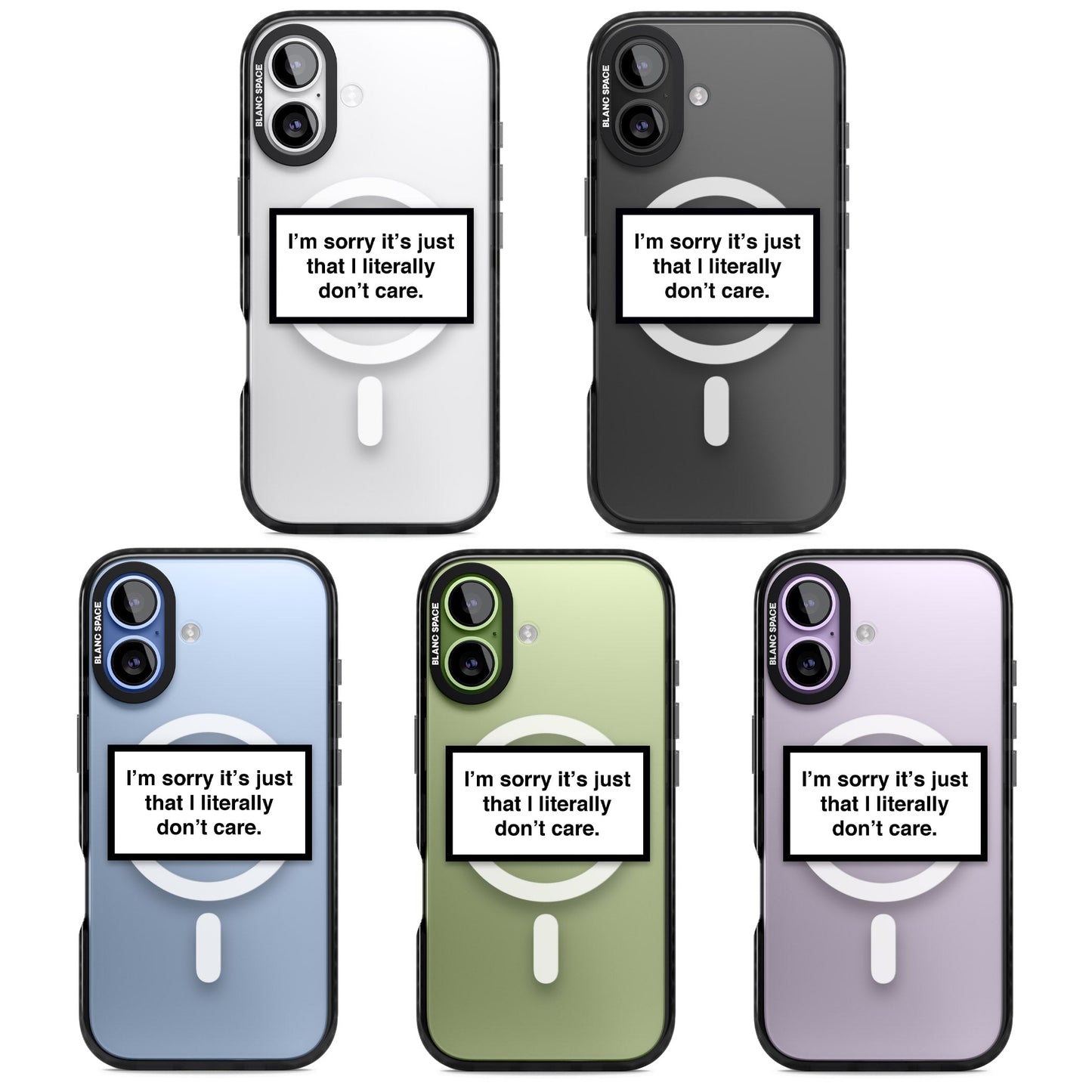 Literally Don'T Care