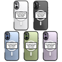 Literally Don'T Care