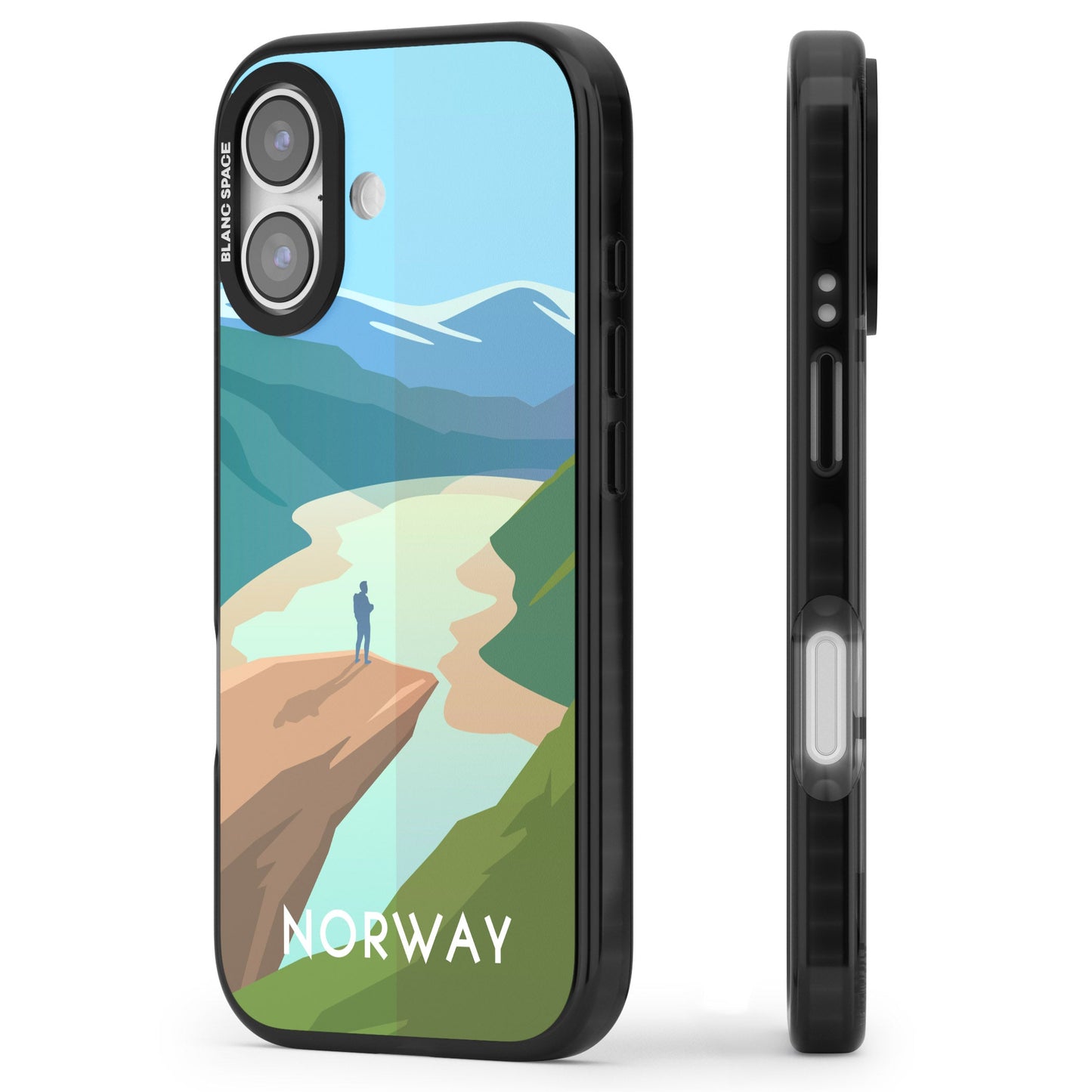 Vintage Travel Poster Norway