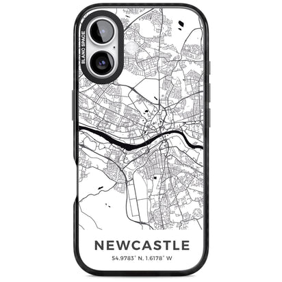 Stadtplan von Newcastle