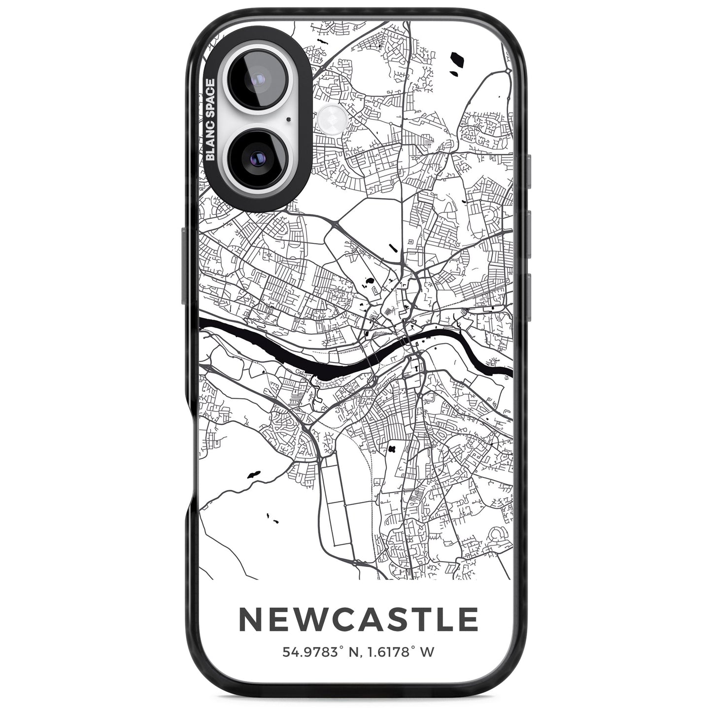 Stadtplan von Newcastle
