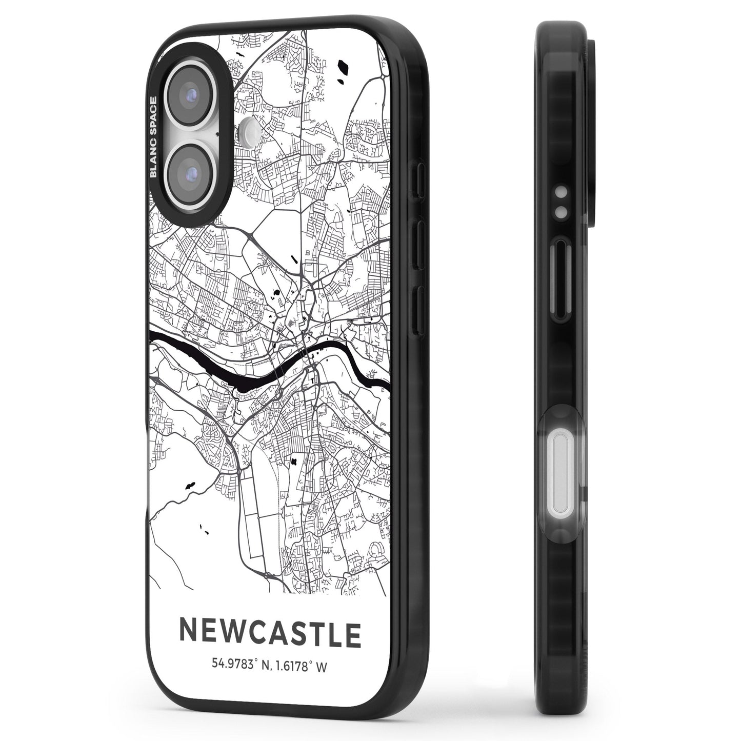 Stadtplan von Newcastle