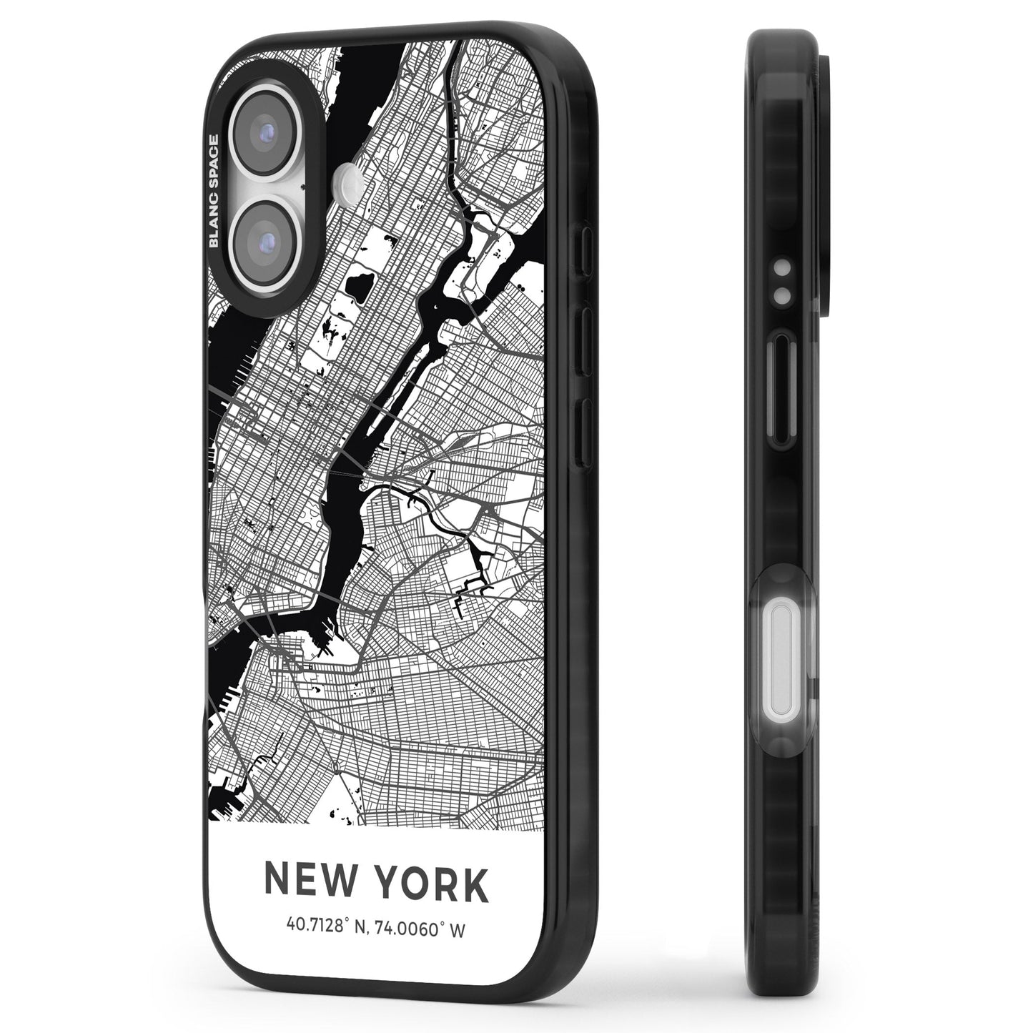 Karte von New York