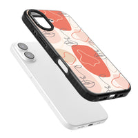 Abstract Face Line Art