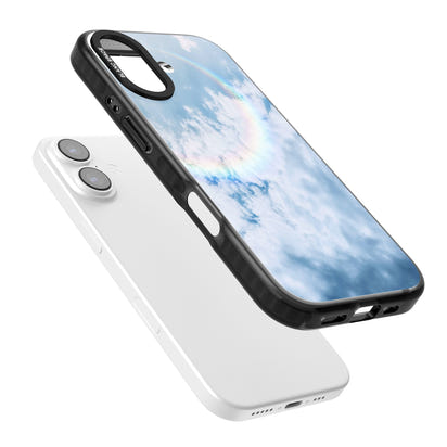 Pastellfarbener Regenbogenhimmel