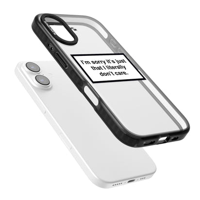 Literally Don'T Care