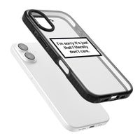 Literally Don'T Care