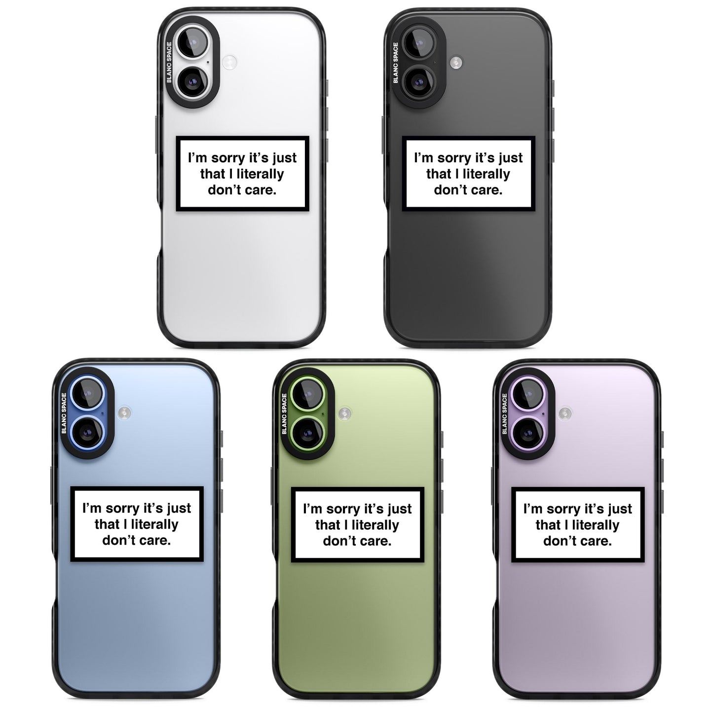 Literally Don'T Care