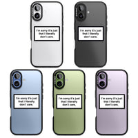 Literally Don'T Care