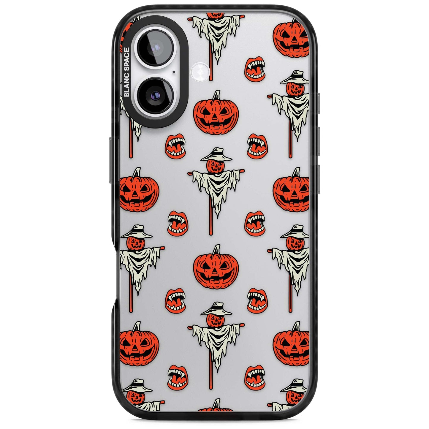 Retro Red Pumpkins & Scarecrows