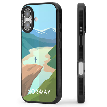 Vintage Travel Poster Norway