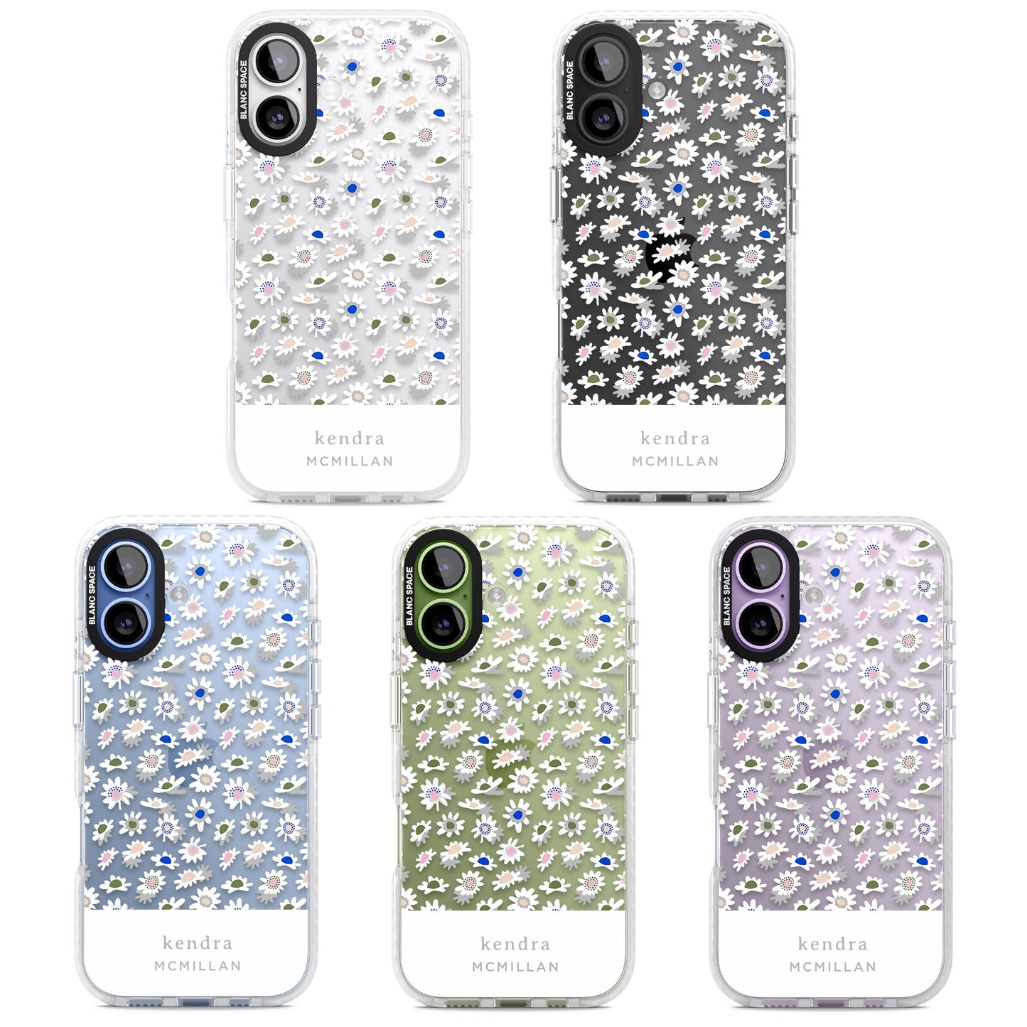 Personalised Grey & White Daisies