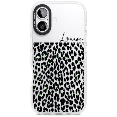 Personalised Seafoam Leopard