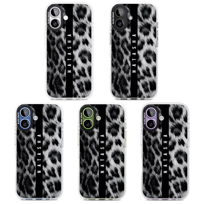 Personalised Snow Leopard Print