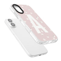 Personalised Pink Daisy Initial