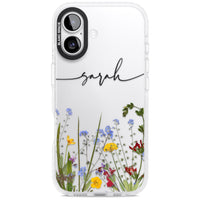 Personalised Wildflower Floral