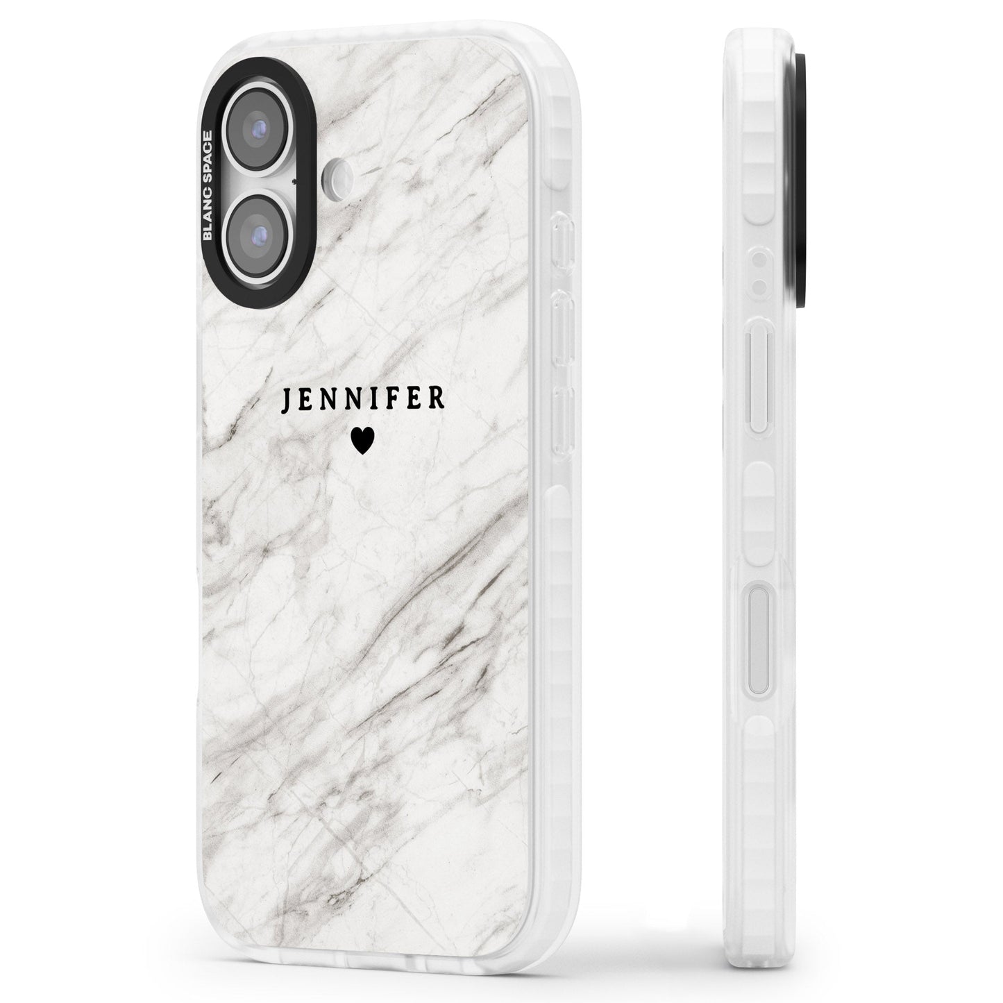 Personalised Light Grey Marble