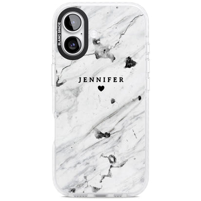 Personalised Marble Heart