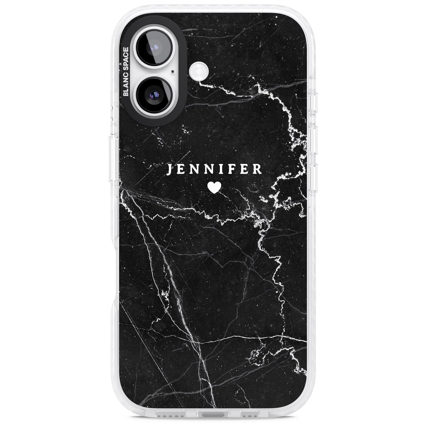 Personalised Black Marble