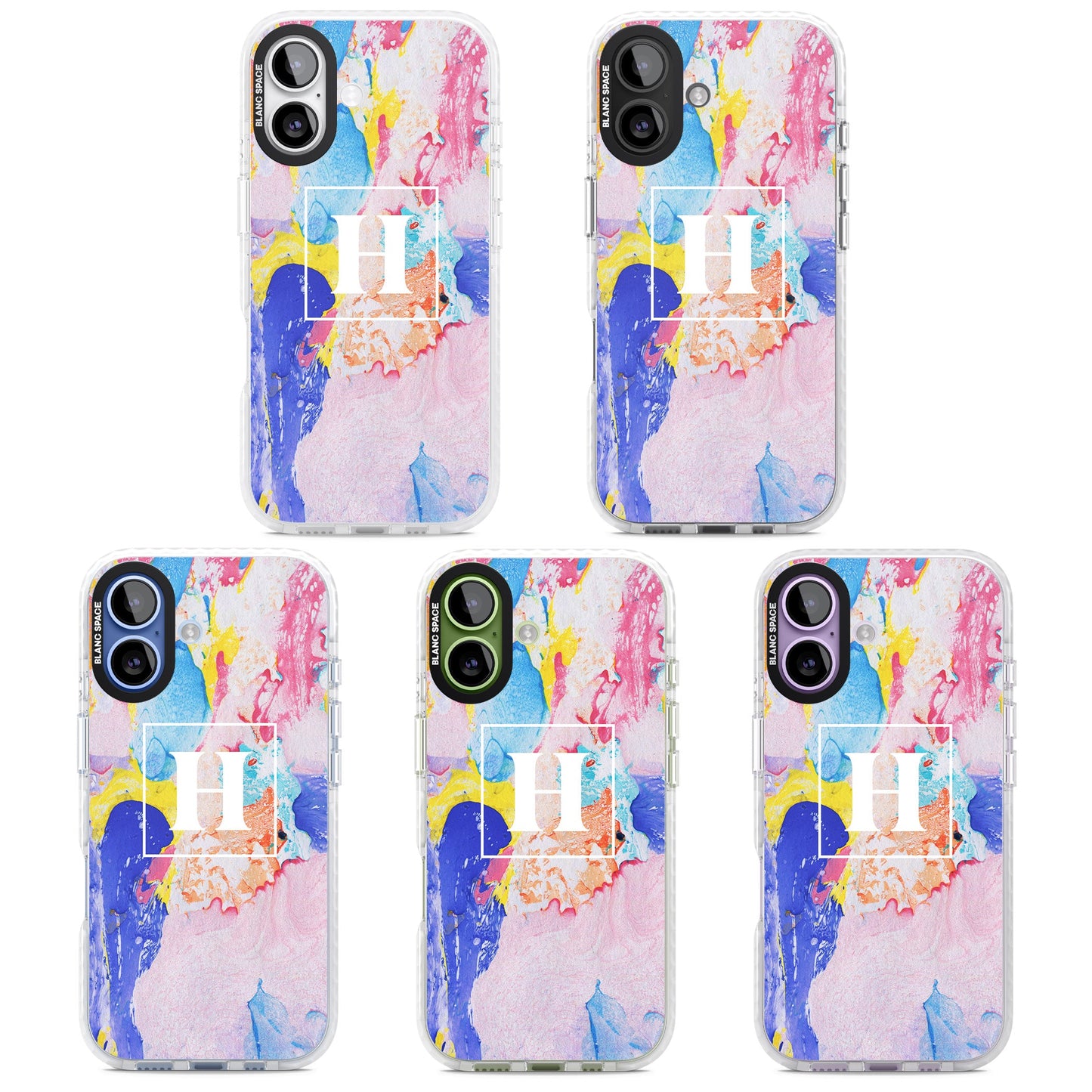 Mélange de marbre pastel personnalisé