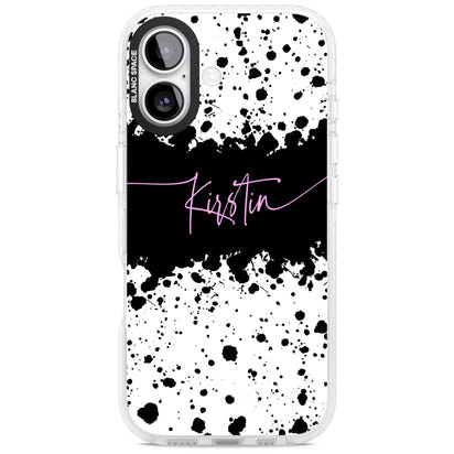 Personalised Bold Paint Splatters