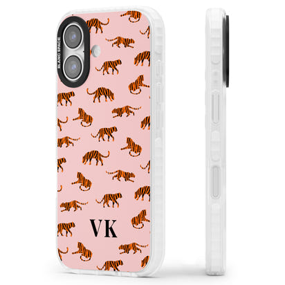 Personalised Pink Safari Tiger Pattern