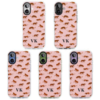 Personalised Pink Safari Tiger Pattern