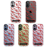 Personalised Red Snake Pattern
